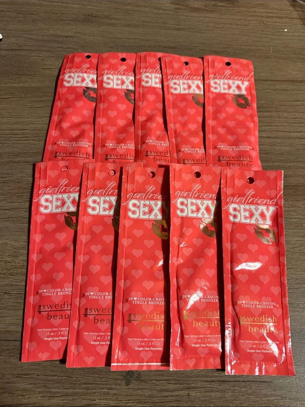 Swedish Beauty 10 pks Girlfriend Sexy 20 Tingle Bronzer